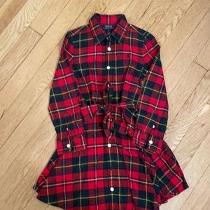 Polo by Ralph Lauren plaid dress: size 5